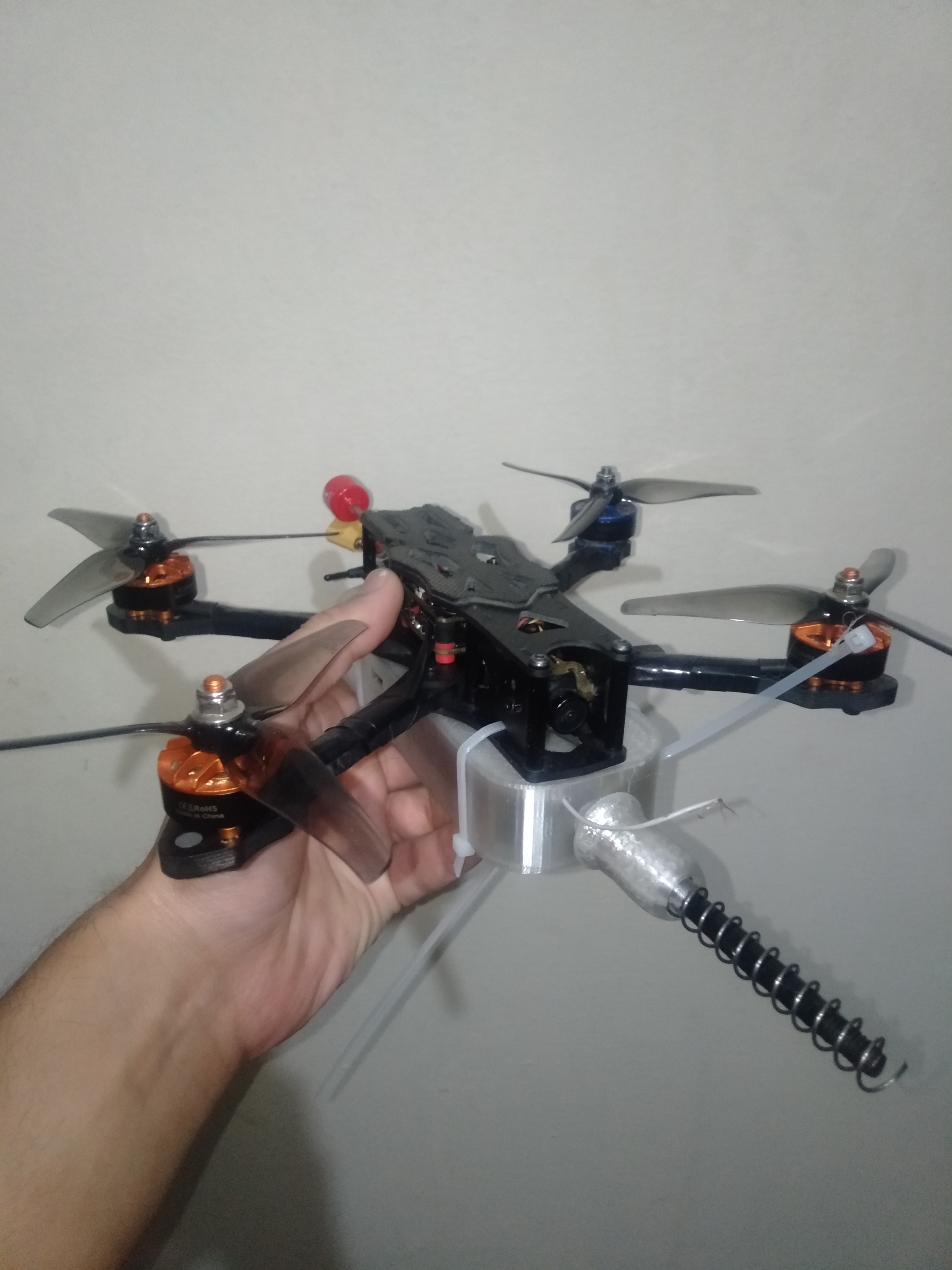 FPV Drone with Safety Detonation Circuit